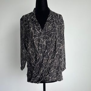 100% silk Babaton blouse